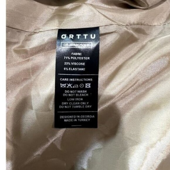 ORTTU Naomi Blazer Jacket in Brown - Picture 4 of 4